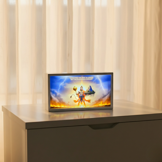 Shri Hanuman Glow Lamp