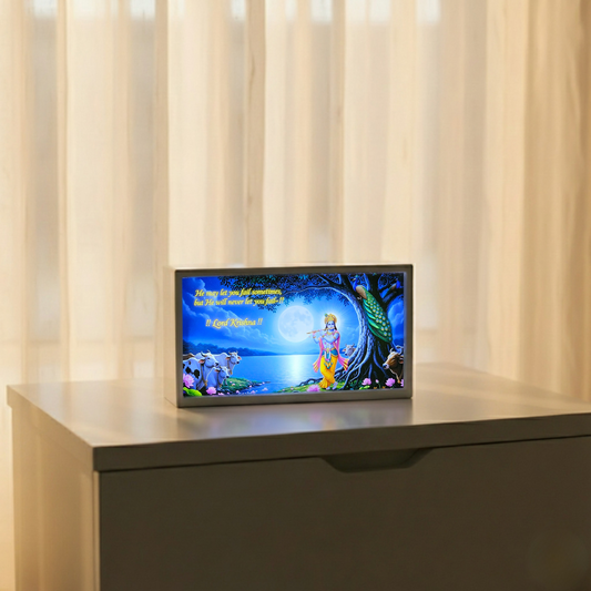 Krishna Ji Blessings Light Box