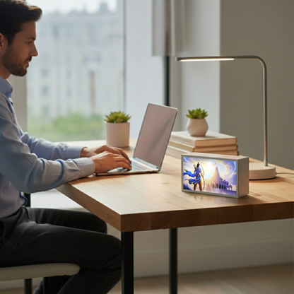 Ram Mandir Desk Glow Lamp