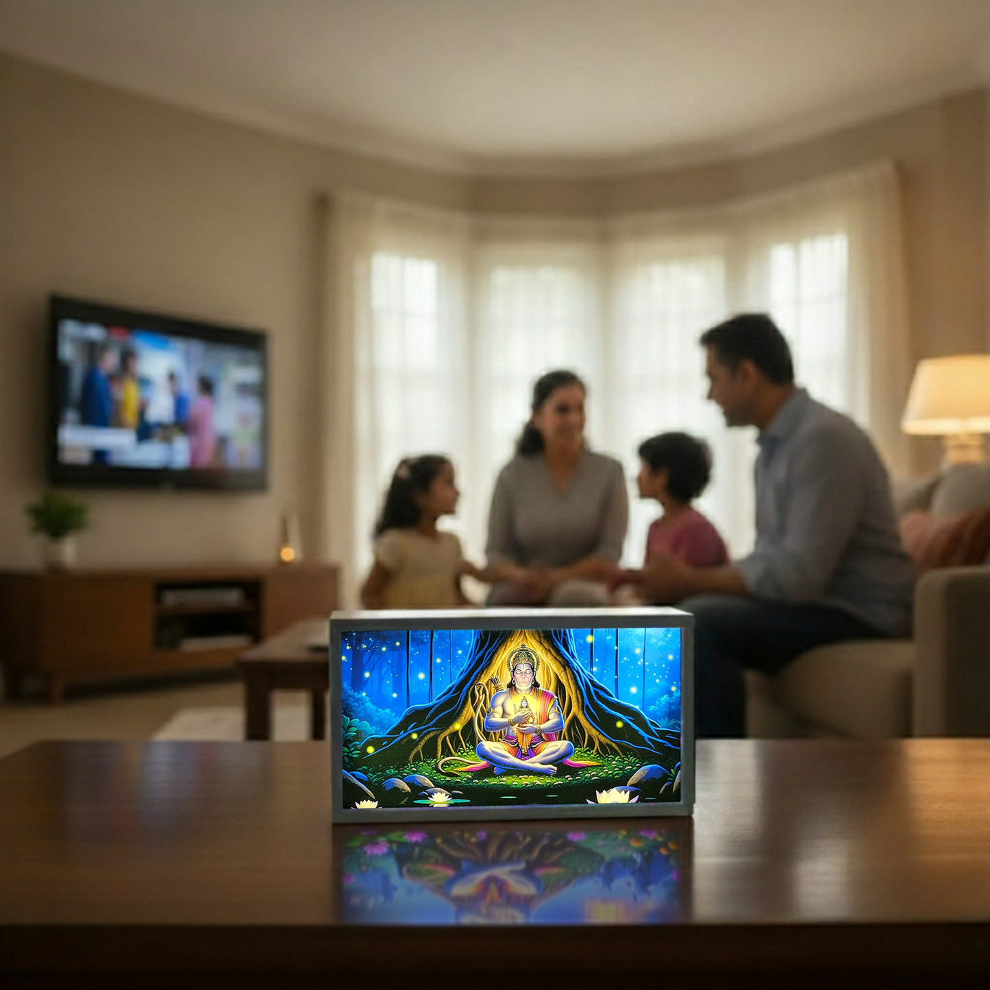 Lord Hanuman Ji Glow Frame™