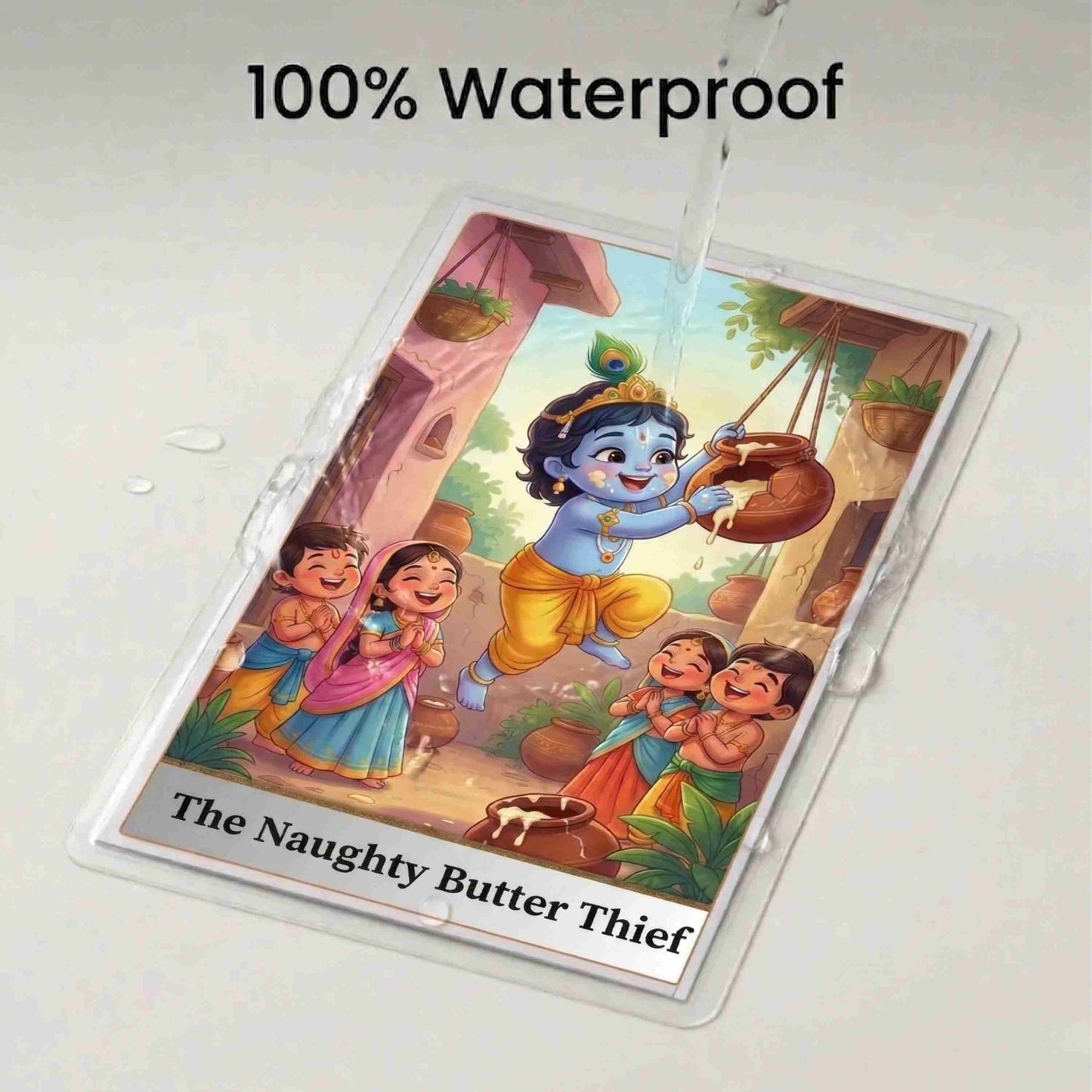 Krishna Leela Flashcards | Complete Life Story + Moral Cards | Teach Dharma Through Stories