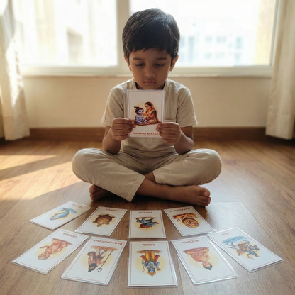 Dashavatar Flashcards for Kids | Teach Dharma & Indian Values